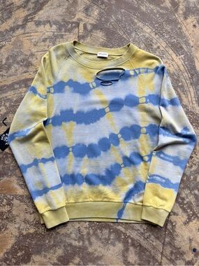 SAINT LAURENT Tie-Dye Crewneck Sweater